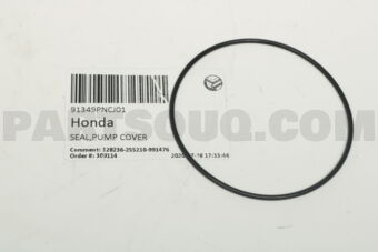 91349PNCJ01 Honda SEAL,PUMP COVER