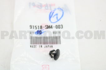 91518SM4003 CLIP,TRUNK MOULDI