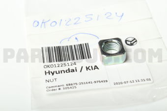 0K01225124 NUT