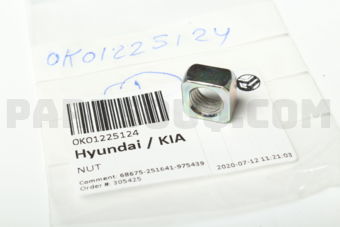 0K01225124 NUT