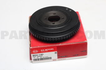 0K2A411401 PULLEY-CRANKSHAFT