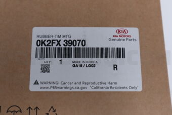 0K2FX39070 RUBBER-T/M MTG