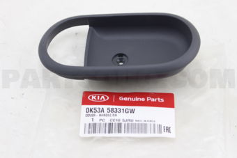 0K53A58331GW COVER-HANDLE,RH