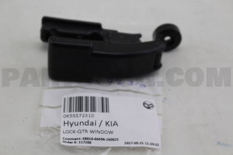 0K55572310 LOCK-QTR WINDOW