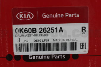 0K60B26251A DRUM-BRAKE,RR