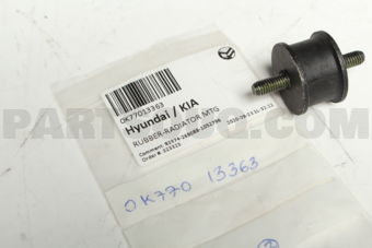 0K77013363 RUBBER-RADIATOR MTG