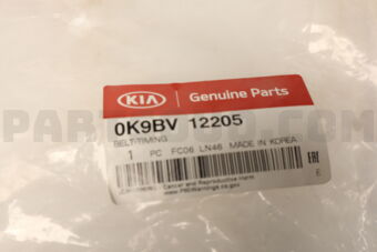 0K9BV12205 BELT-TIMING