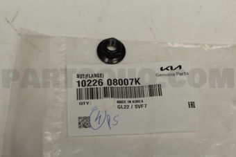 1022608007K NUT(FLANGE)