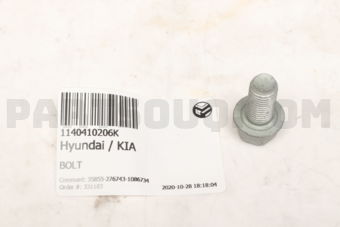 1140410206K BOLT