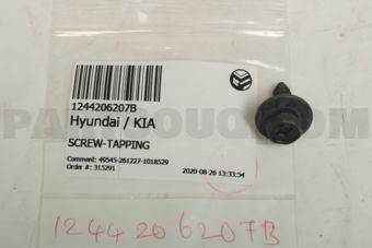 1244206207B SCREW-TAPPING