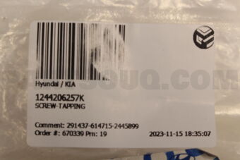 1244206257K SCREW-TAPPING