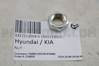 1311112001 NUT