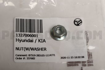 1327006001 NUT(W/WASHER)