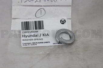 1360214006K WASHER-SPRING