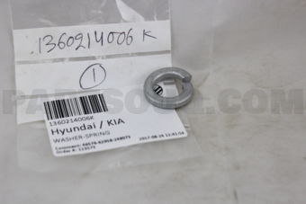 1360214006K WASHER-SPRING