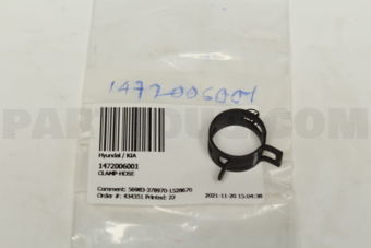 1472006001 CLAMP-HOSE