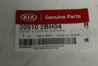 209102BH04 GASKET KIT-ENGINE OVERHAUL