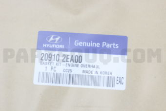209102EA00 GASKET KIT-ENGINE OVERHAUL