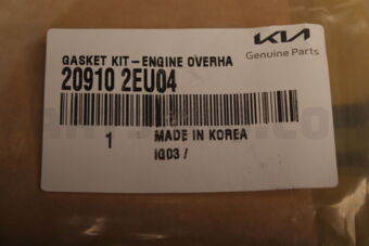 209102EU04 GASKET KIT-ENGINE OVERHAUL
