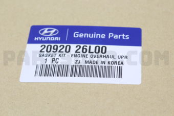 2092026L00 GASKET KIT-ENGINE OVERHAUL UPR