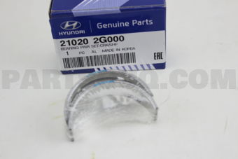2102025100 BEARING PAIR SET-CRANKSHAFT