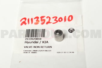 2113523010 VALVE-NON RETURN