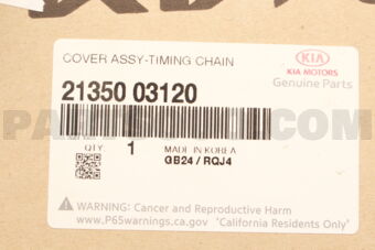 2135003120 COVERASSY-TIMINGBE