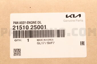2151025001 PAN ASSY-ENGINE OIL
