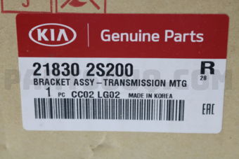 218302S200 BRACKET ASSY-TRANSAXLE MTG