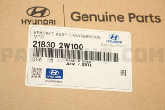 218302W100 BRACKET ASSY-TRANSAXLE MTG