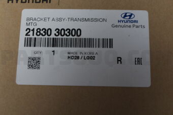 2183030300 BRACKET ASSY-TRANSAXLE MTG