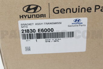 21830E6000 BRACKET ASSY-TRANSMISSION MTG