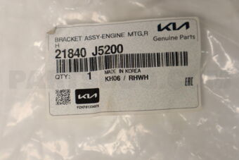21840J5200 BRACKET ASSY-ENGINE MTG,RH