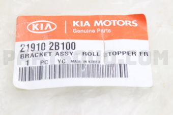 219102B100 BRACKET ASSY-ROLL STOPPER FR