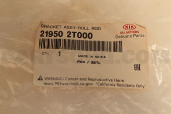 219502T000 BRKT ASSY-ROLL ROD