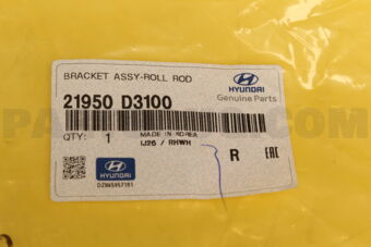 21950D3100 BRACKET ASSY-ROLL ROD