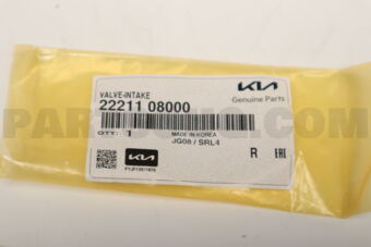 2221108000 VALVE-INTAKE