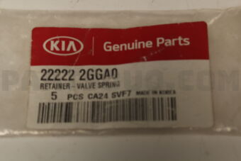 222222GGA0 RETAINER-VALVESPRIN