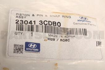 230413CDB0 PISTON &amp; PIN &amp; SNAP RING ASSY