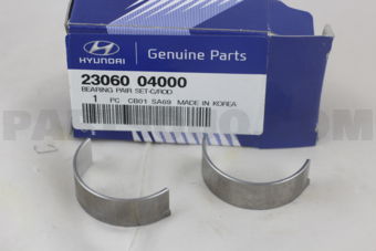 2306004000 BEARING PAIR SET-C/R