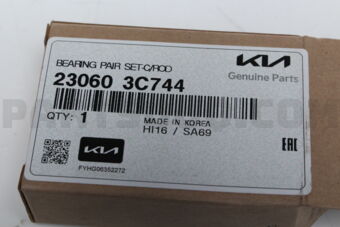 230603C744 BEARING PAIR SET-C/ROD