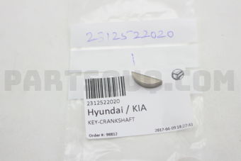 2312522020 KEY-CRANKSHAFT