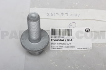 231273C101 BOLT-CRANKSHAFT