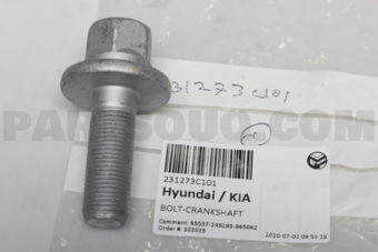 231273C101 BOLT-CRANKSHAFT
