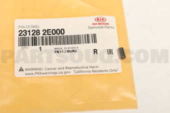 231282E000 PIN-DOWEL