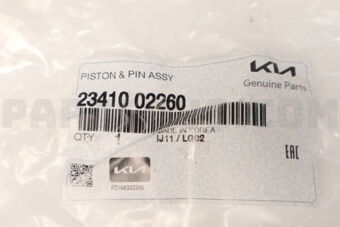 2341002260 PISTON WITH PIN