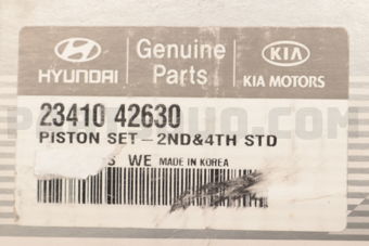 2341042630 PISTON SET-2ND&4TH STD