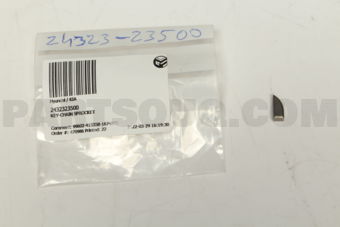 2432323500 KEY-CHAIN SPROCKET