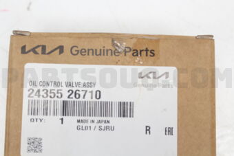 2435526710 OIL CONTROL VALVE ASSY