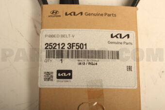 252123F501 V-RIBBED BELT